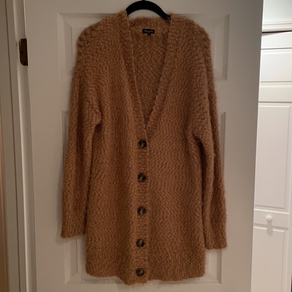 Splendid cozy long cardigan